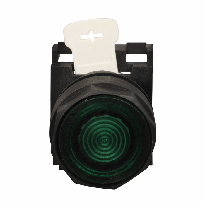Eaton E22 Illuminated Momentary Pushbutton, Non-Metallic Heavy-Duty, White