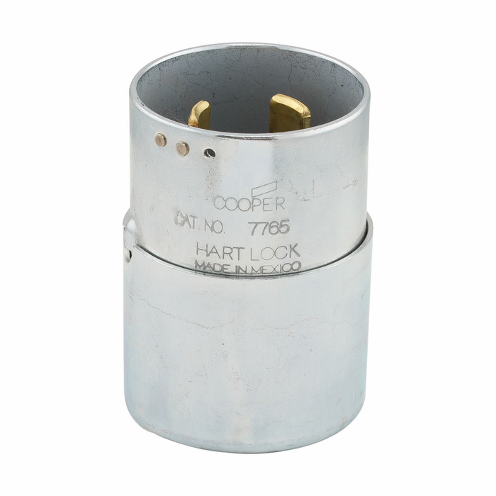 Eaton Industrial Armored Locking Plug, 50A 600V/250Vdc, Back-Wiring