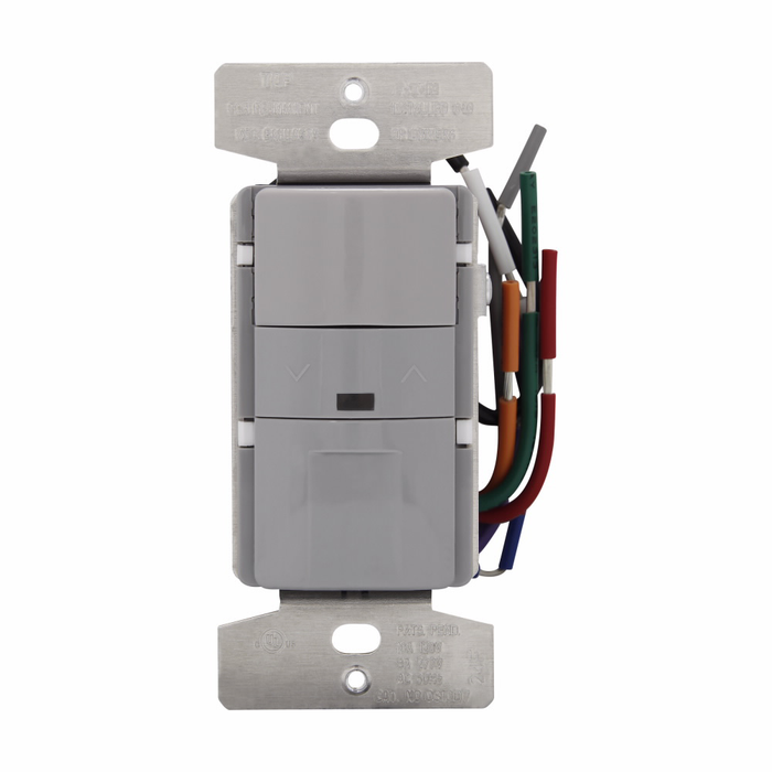 Eaton Occupancy Sensor and Dimmer Switch, 120/277V, 8/10A