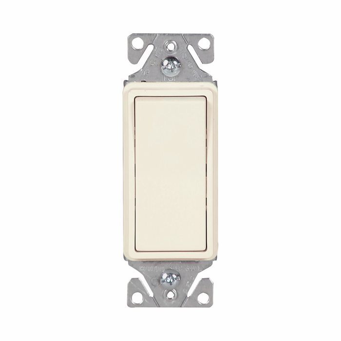 Eaton Three-Way Decorator Switch, Lighted-in-Off Position, 15A