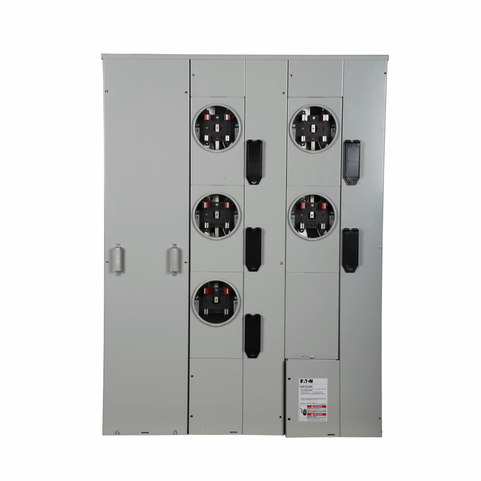 Eaton Aluminum Bus Meter Pack, NEMA 3R, 5-Socket