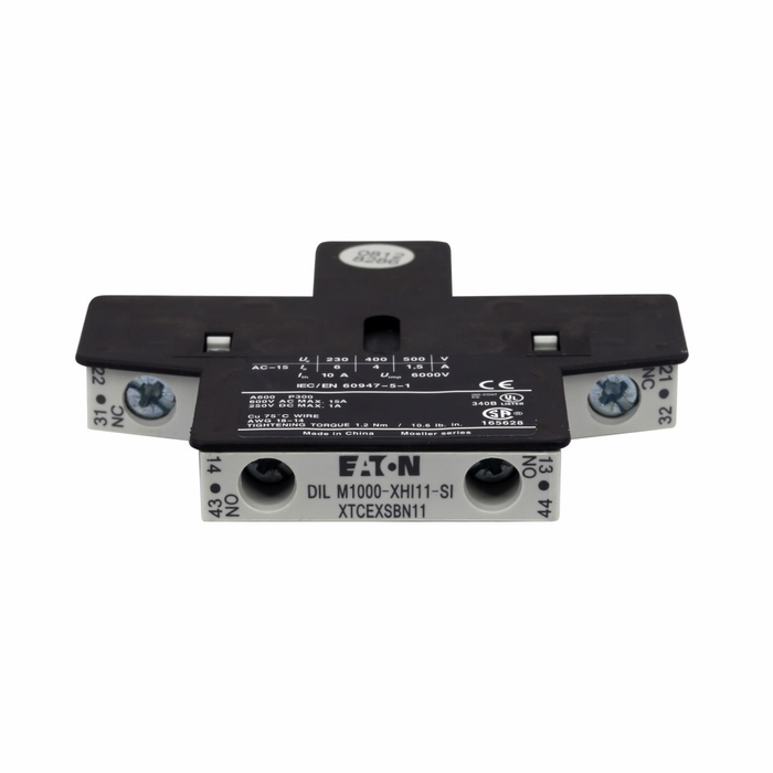 Eaton B-G Frame Side-Mount Auxiliary Contact, 1NO1NC Sequential