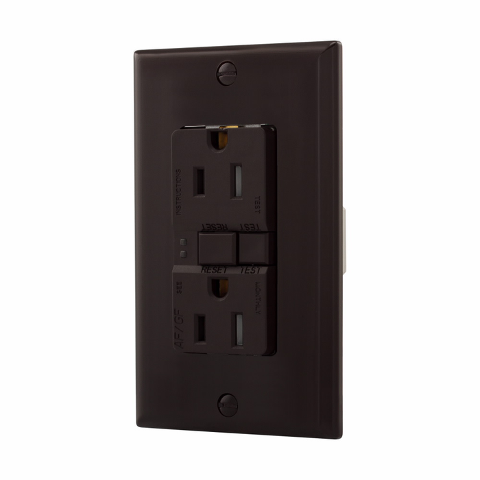 Eaton AFGF Self-Test Tamper-Resistant Duplex Receptacle