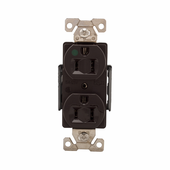 Eaton Arrow Hart Extra Heavy-Duty Hospital Grade Duplex Receptacle, 20A, 125V