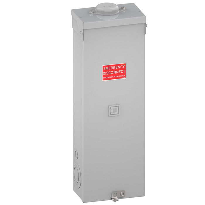 Square D PowerPacT Q Enclosed Circuit Breaker, 1-Phase 240VAC, NEMA 3R