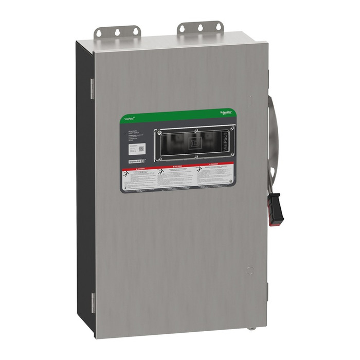 Square D VisiPacT Heavy Duty Fused Safety Switch, NEMA 4X Stainless Steel