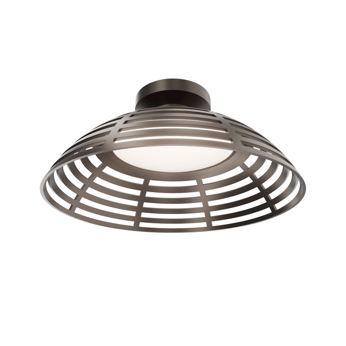 WAC Lighting BZ Corlander 707618 4-CCT LED Outdoor Semi-Flush Mount, Aluminum
