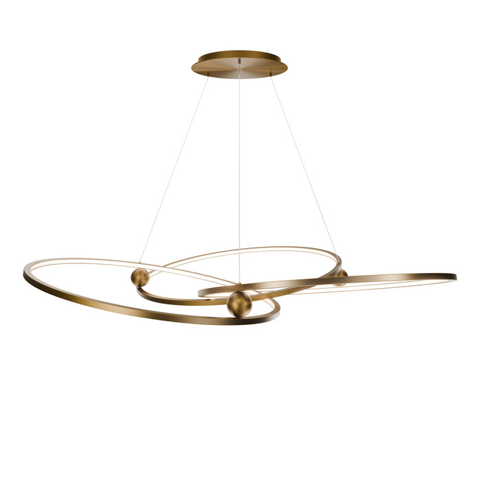 WAC Lighting PD4156 Sidewinder LED Chandelier, 3000K