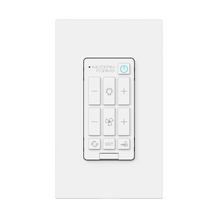 Modern Forms F4-WC 6-Speed Bluetooth Ceiling Fan Wall Control, Single Pole Wallplate