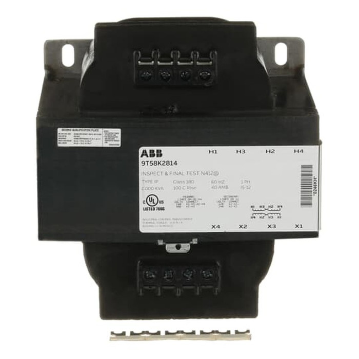 ABB 9T58K Series Encapsulated Control Power Transformer