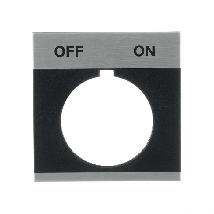 ABB CR104PXN1B Series Equipment Identification Nameplate