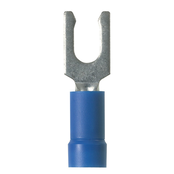 Panduit Pan-Term® PV141 Series Locking Fork Terminal, Vinyl Insulated