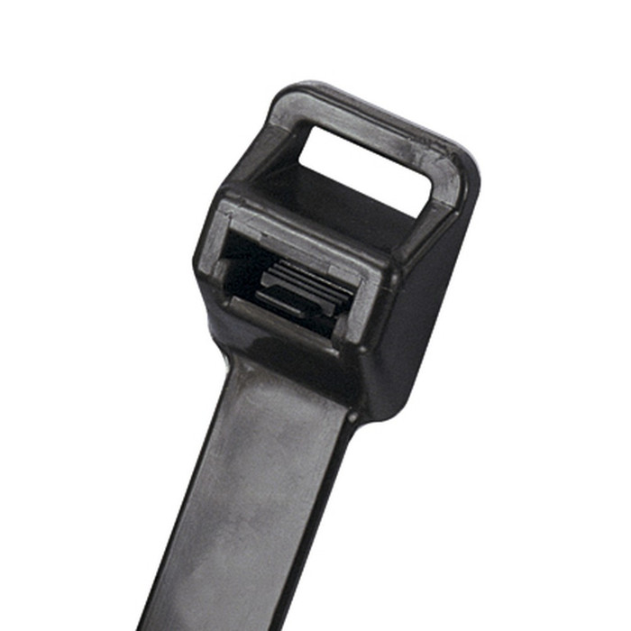 Panduit PRT Series Releasable Cable Tie, Weather-Resistant Nylon 6.6