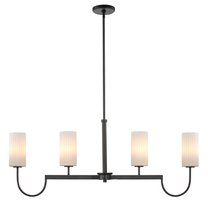 Maxim Lighting Town & Country 4-Light Linear Chandelier