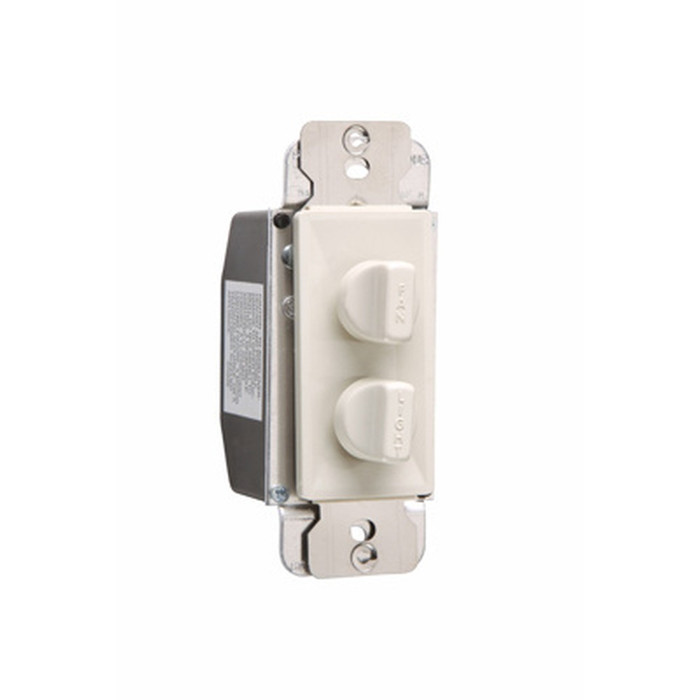 Pass & Seymour Rotary Dual Fan Speed/Dimmer Control