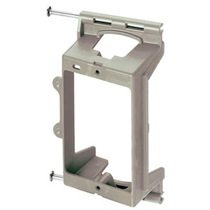 Pass & Seymour 1-Gang LV Nail-On Bracket for New Construction, Quick/Click PLV1R