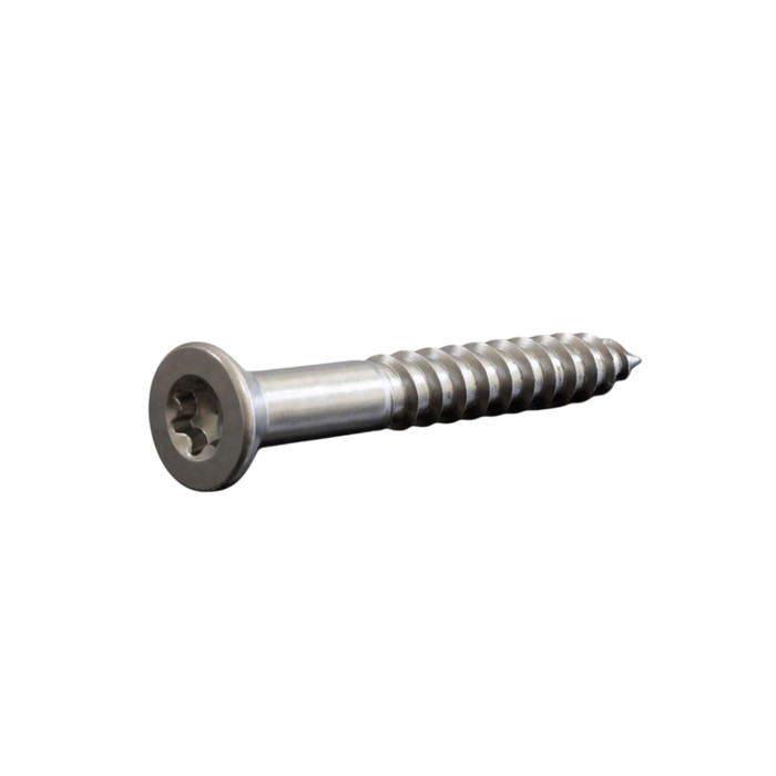 TownSteel CRXL-S95325 Security Torx Screw Pack, Combination Thread, Undercut Head, Stainless Steel, 100 Pack