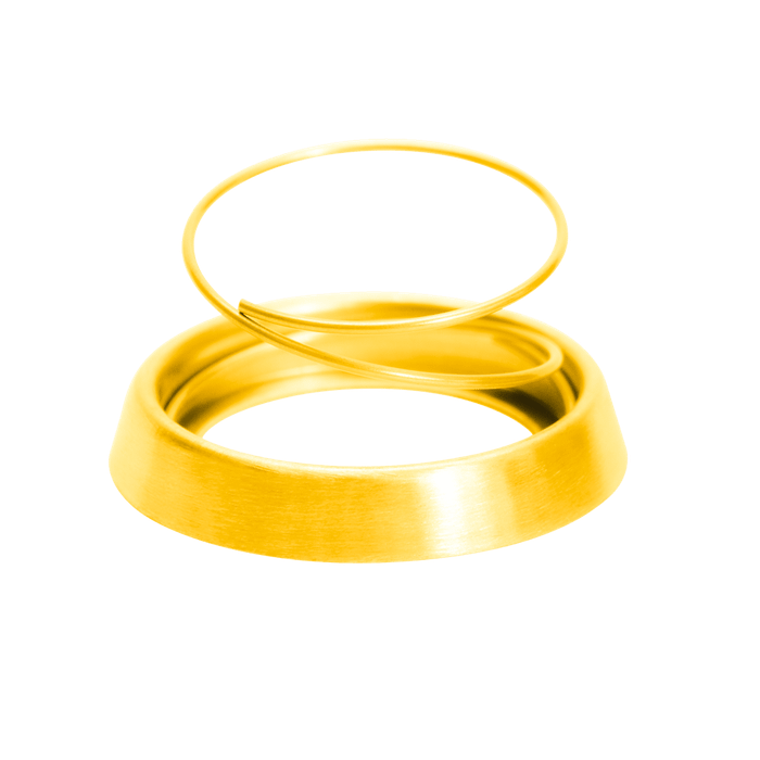 Arrow 16-113A Cylinder Collar and Spring Replacement Part in Bright Brass
