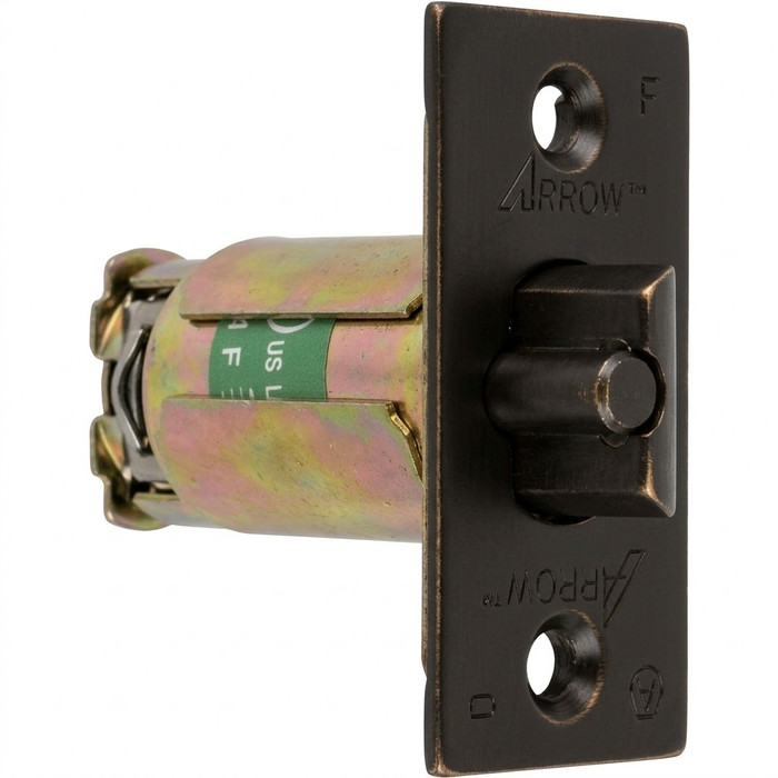 Arrow R22 Springlatch Replacement Part for MLX and RLX Series, 2-3/8 in. Backset, 2-1/4 in. x 1 in. Face, Oil Rubbed Bronze