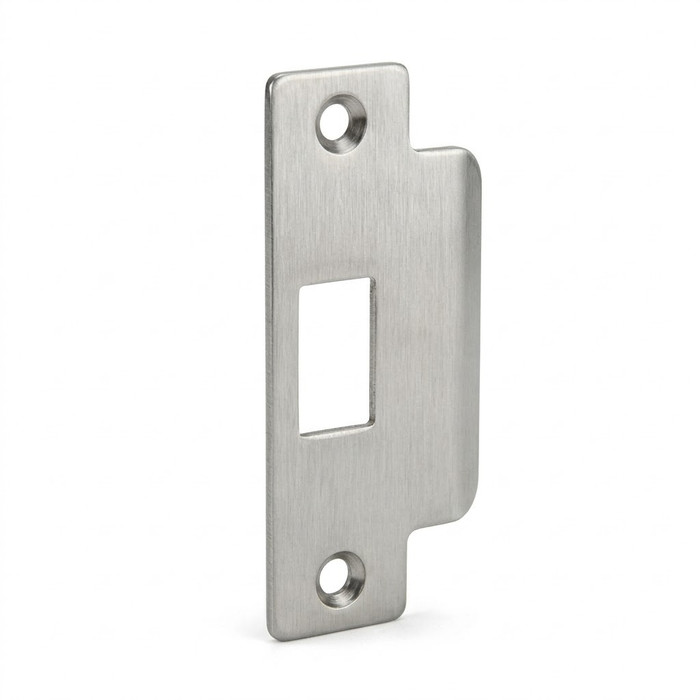 Arrow R62 ANSI Strike Plate 4-7/8" x 1-1/4" with 1-1/4" Lip in Bright Brass