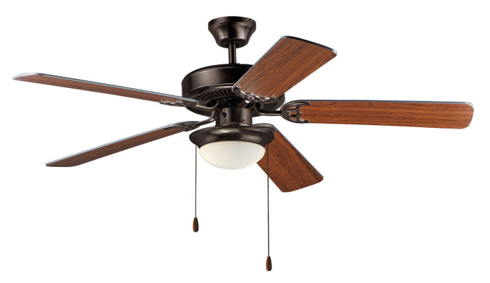 Maxim Lighting Basic-Max 52" Bronze Fan LED 2-Light W/P Blades