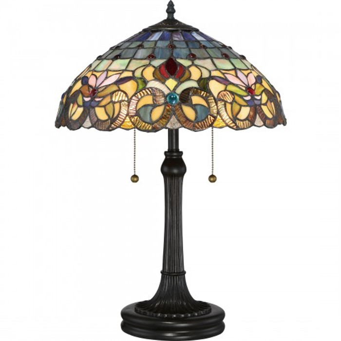 Quoizel  Traditional Table Lamp Tiffany QZL-TF3180TVB
