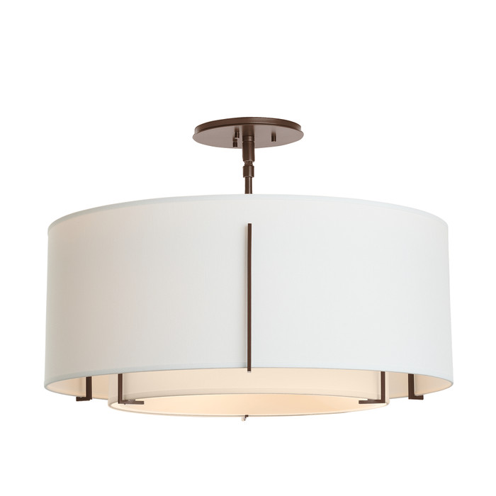 Hubbardton Forge HUB-126503 Exos Double Shade Semi-Flush