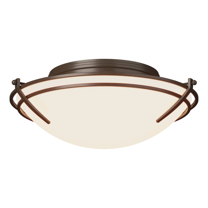 Hubbardton Forge HUB-124402 Presidio Tryne Flush Mount