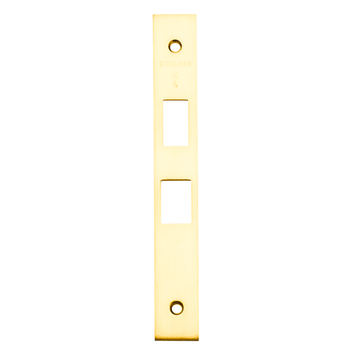 Schlage 09-670 Latch and Deadbolt Armor Front for Doors Under 1-3/4" Compatible with L9440/44/56/57/73/65/66/96