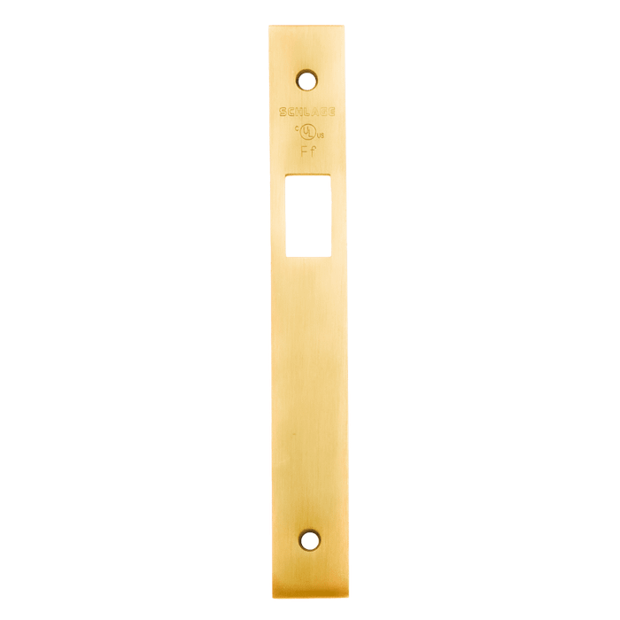 Schlage 09-671 Deadbolt Armor Front for Doors Under 1-3/4" Compatible with L9460, L9462, L9463, L9464