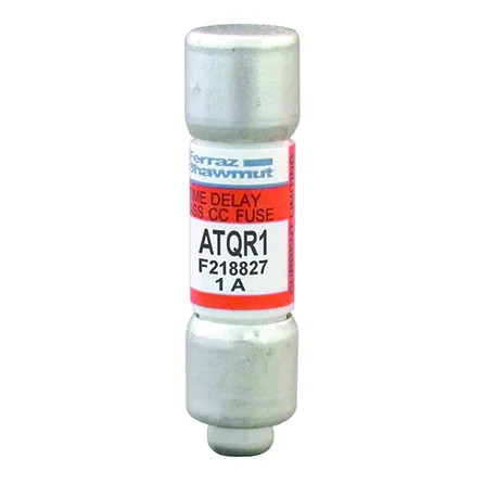 Mersen ATQR Class CC Time-Delay Fuse, 600VAC/300VDC Ferrule Terminal