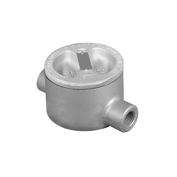 Appleton GRH Series Explosionproof Conduit Outlet Box, Malleable Iron