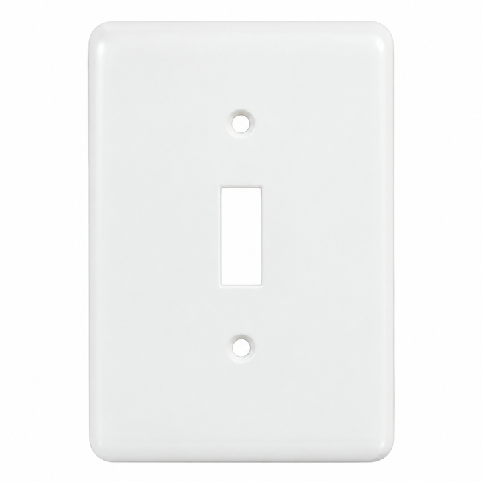 Mulberry 76771 Princess/Maxi Cold Rolled Steel 1-Gang Toggle Wallplate