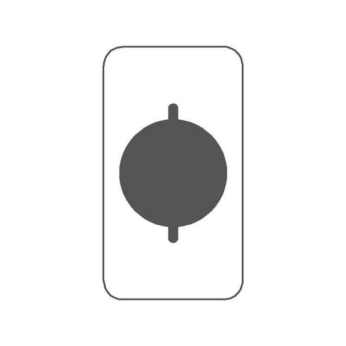 Mulberry 97221T08 430 Stainless Steel Wallplate for 30/50-Amp 3-Wire Receptacle