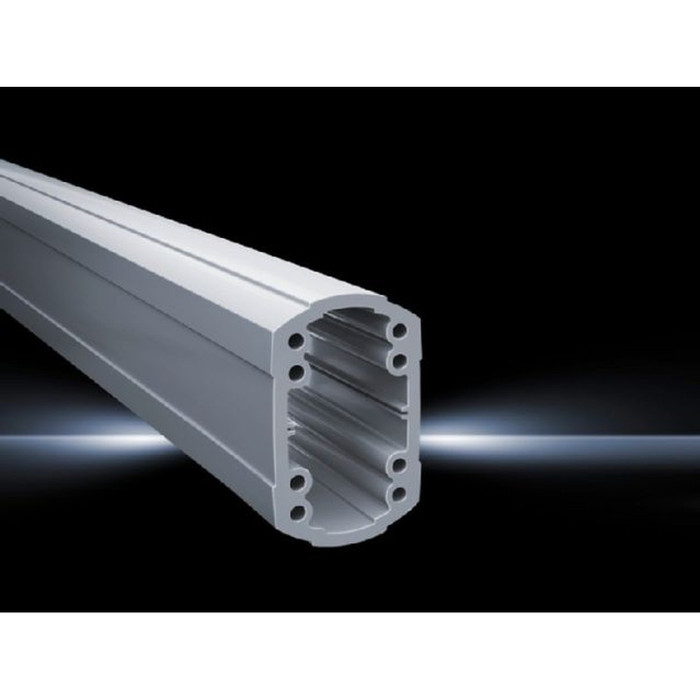 Rittal 6206100 CP Series Support Section, Extruded Aluminum, 62 Series