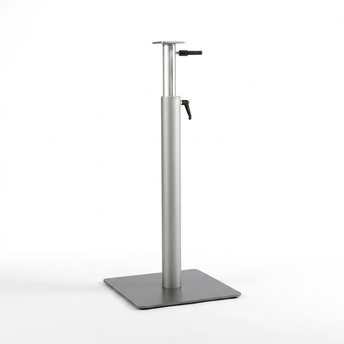 Rittal 6146100 Stationary Pedestal Base Plate, RAL 7035