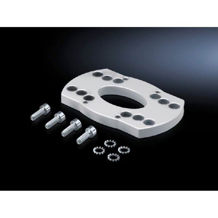 Rittal 6206500 Support Arm Mounting Adapter, Aluminum