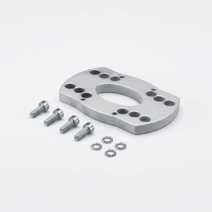 Rittal 6206500 Support Arm Mounting Adapter, Aluminum