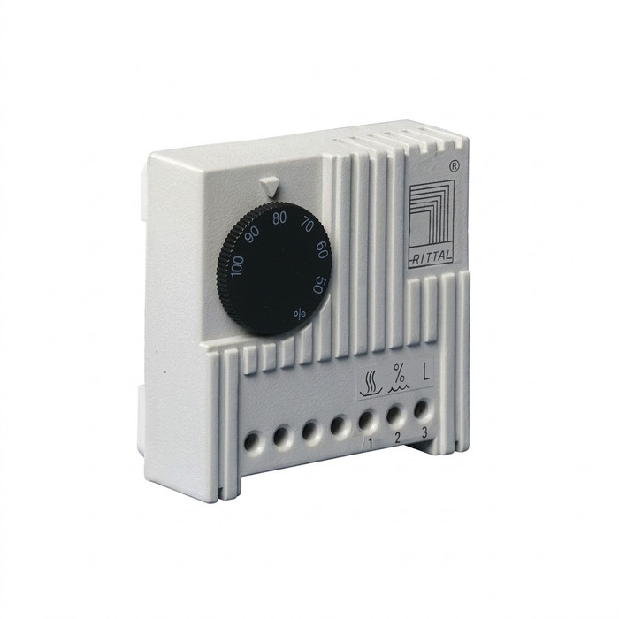 Rittal 3118000 Hygrostat, 24-250V DIN Rail Mount Condensation Control