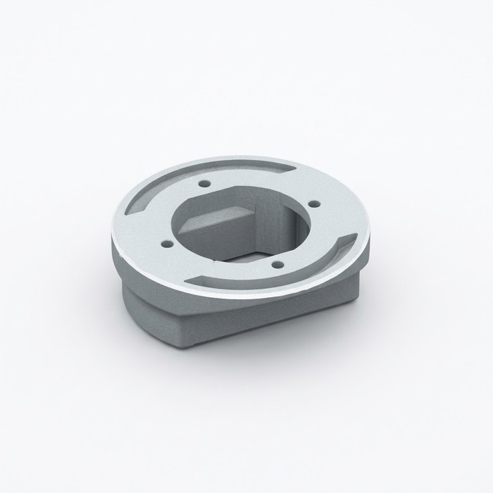Rittal 6212500 Command Panel Mounting Adaptor, Cast Aluminum