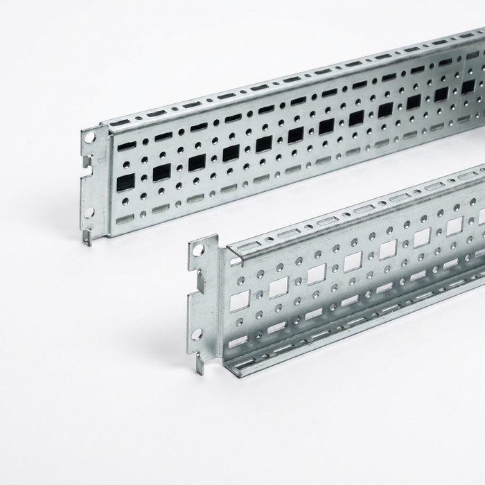 Rittal 86120 TS System Chassis, 17 x 73 mm Carbon Steel