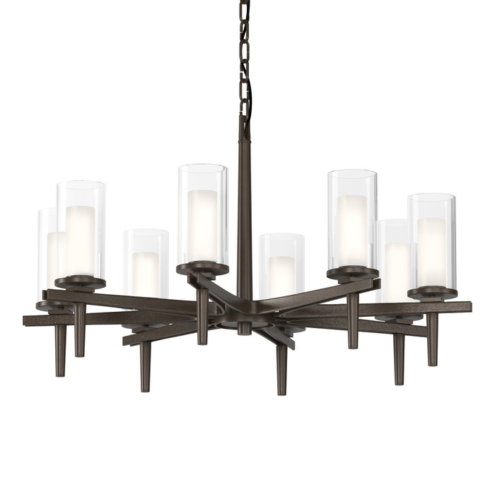 Hubbardton Forge HUB-104305 Constellation 8 Arm Chandelier Hubbardton Forge HUB-104305 Constellation 8 Arm Chandelier