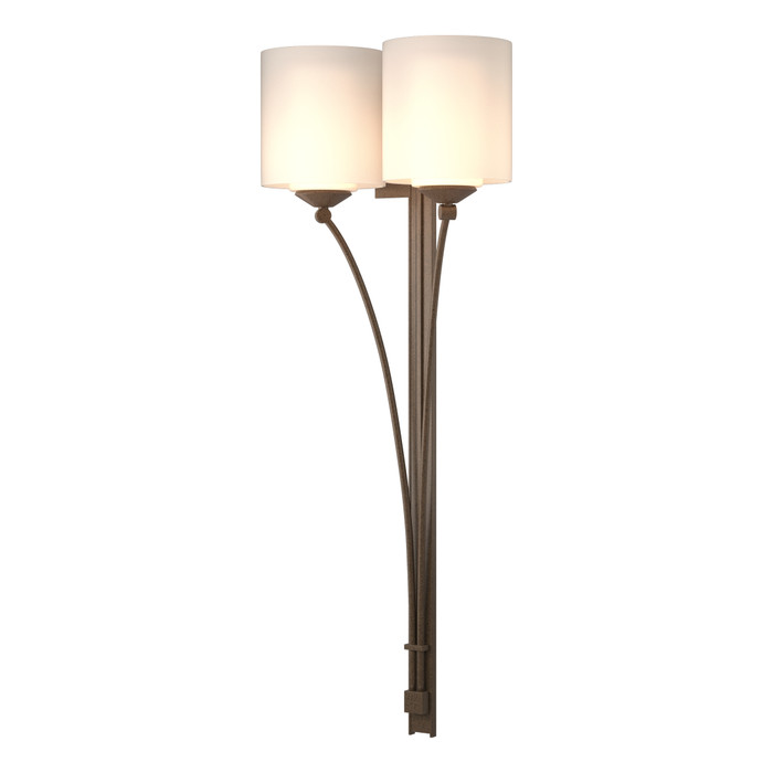 Hubbardton Forge HUB-204672 Formae Contemporary 2 Light Sconce