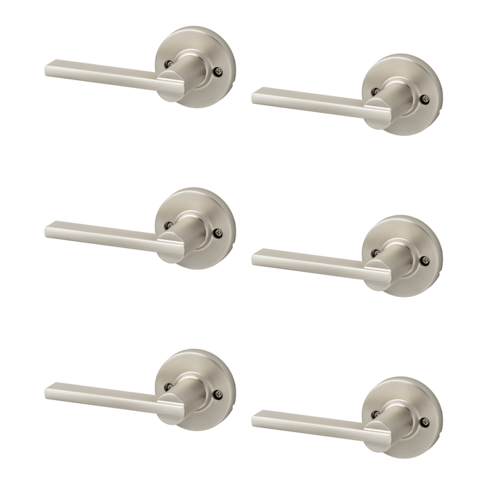 Sure-Loc Mesa Round Lever 6-Pack with Reversible Handing