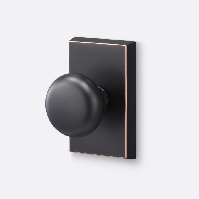 Sure-Loc Oakley Tubular Knob with Push-Pin Privacy Lock