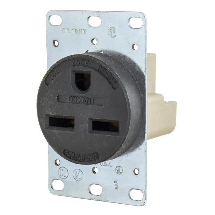 Bryant 8350FR FR Series Single Receptacle Wiring Device