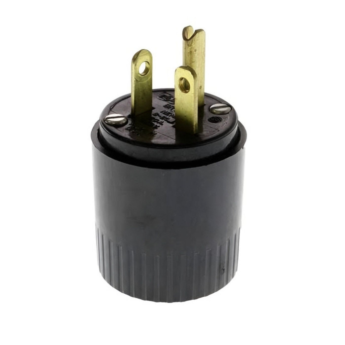 Bryant 8666TSP Watertight Hospital-Grade Plug, N6-15P