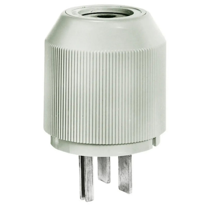 Bryant 9630NP NEMA 6-30P Rubber Plug, 30A