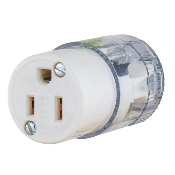 Bryant 8269T Hospital Grade NEMA 5-15R Connector