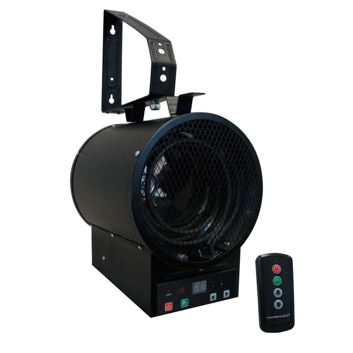 Marley QMKGH48RPB Garage Heater with Remote Control, 4800W